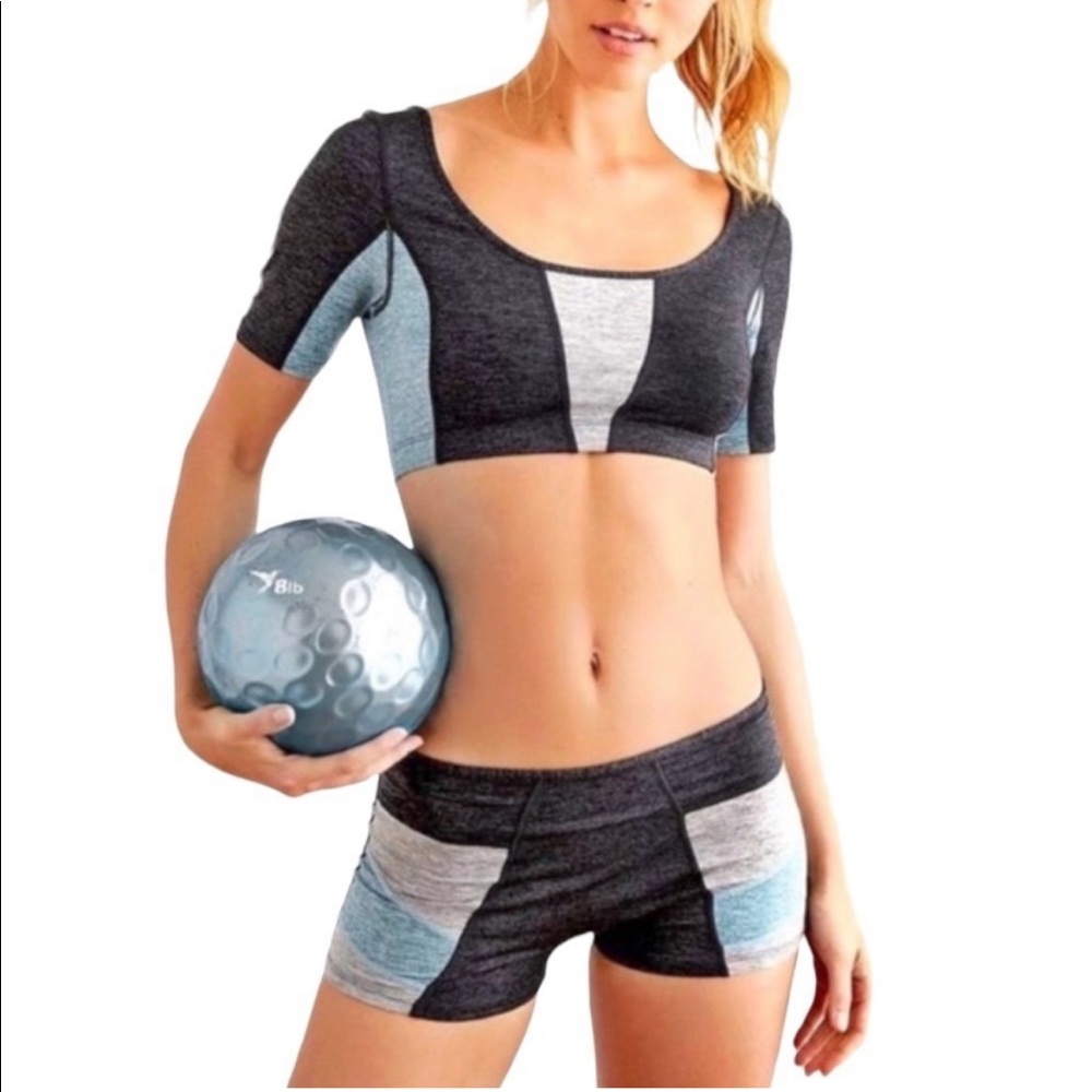 Free People Six Pack Set in Charcoal & Heather